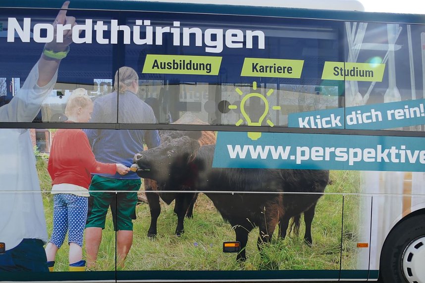 Rollender Botschafter f&uuml;r Nordth&uuml;ringen