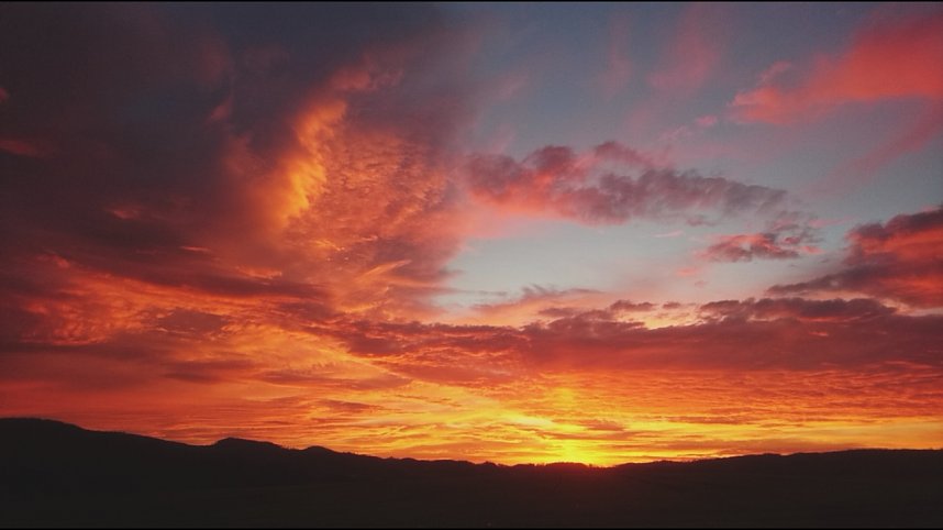 Sonnenaufgang bei Neustadt