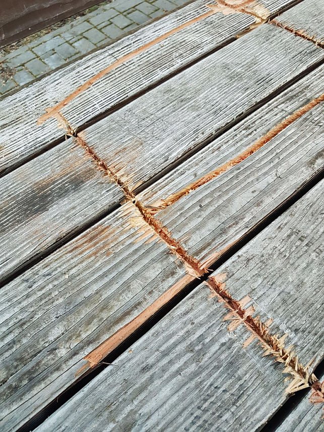 Wieder Vandalismus am Radweg