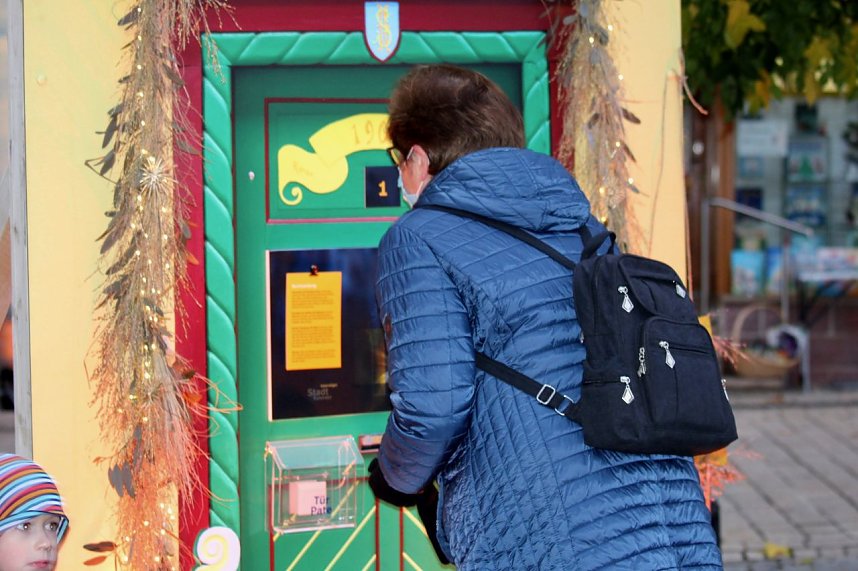 Erstes T&uuml;rchen wurde ge&ouml;ffnet