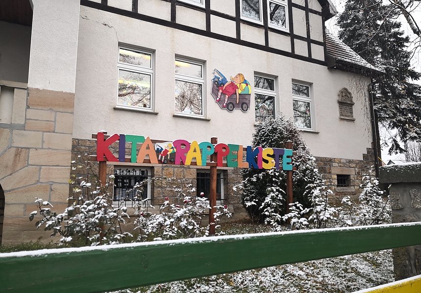 Kita Rappelkiste bekam Weihnachtsgeschenke