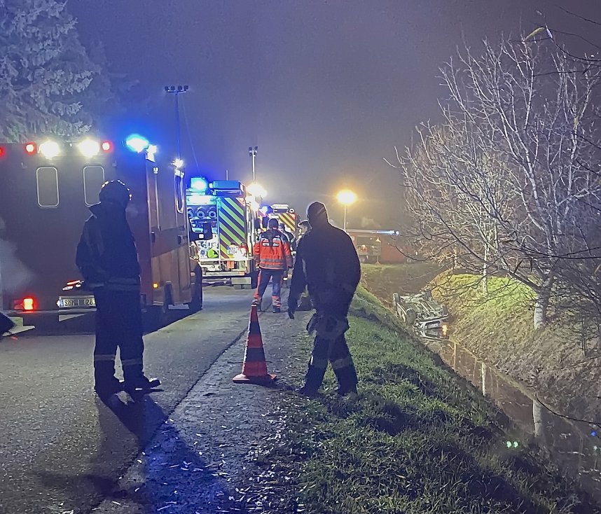 Unfall in Heldrungen