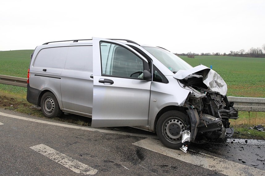 Schwerer Unfall auf der B249