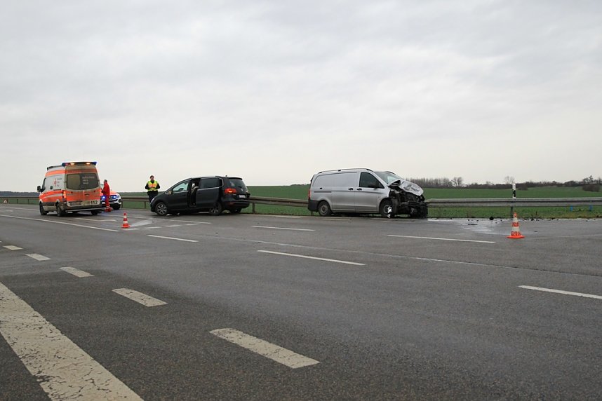 Schwerer Unfall auf der B249