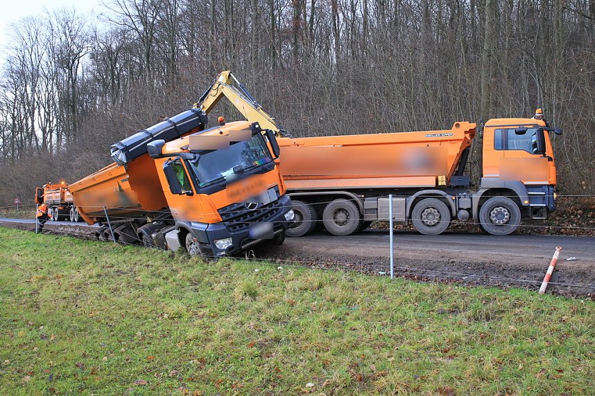 Unfall bei Strau&szlig;berg