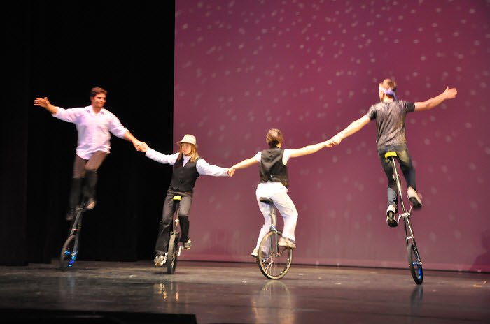 Salto Mortale im Theater