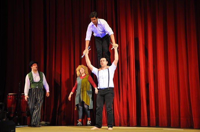Salto Mortale im Theater