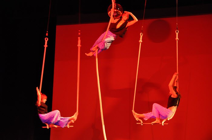 Salto Mortale im Theater