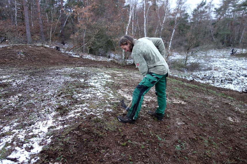 Landschaftsg&auml;rtner bei der Arbeit