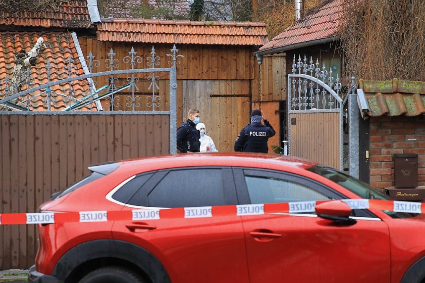 Gro&szlig;einsatz der Polizei in Berka