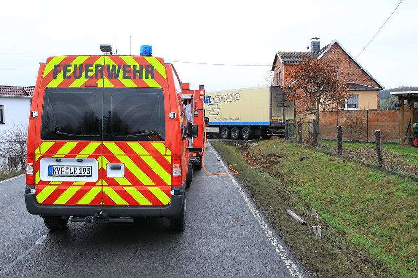 Unfall bei Oberspier