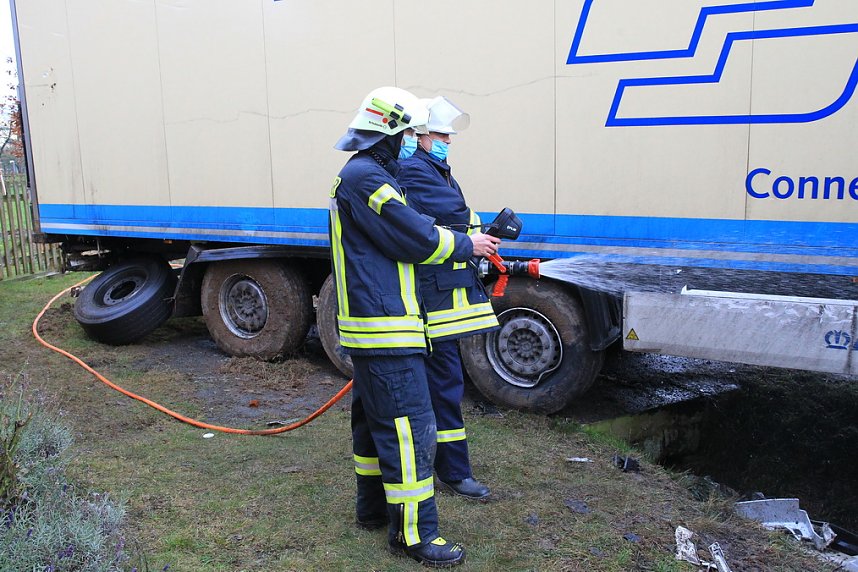 Unfall bei Oberspier