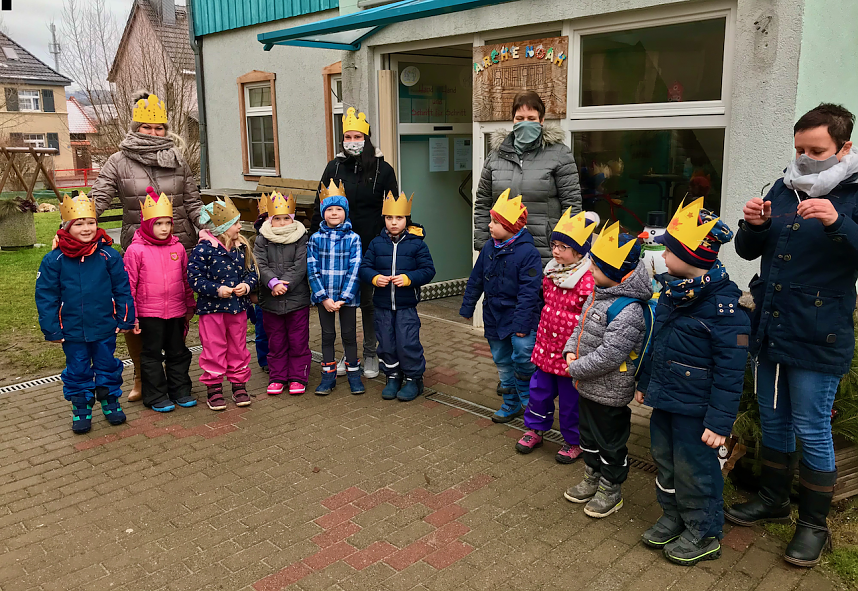 Heilige Drei K&ouml;nigs-Tag in der Kita Arche Noah in Stockhausen