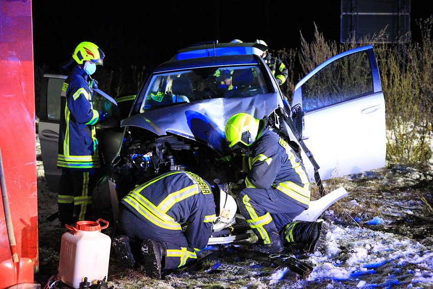 Unfall bei Oberspier