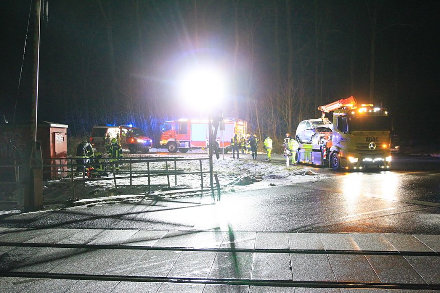 Unfall bei Oberspier