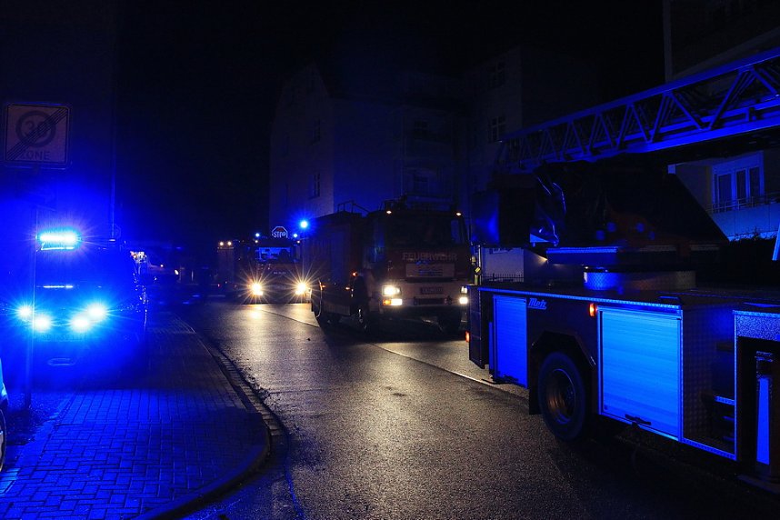 Einsatz in der Karnstra&szlig;e