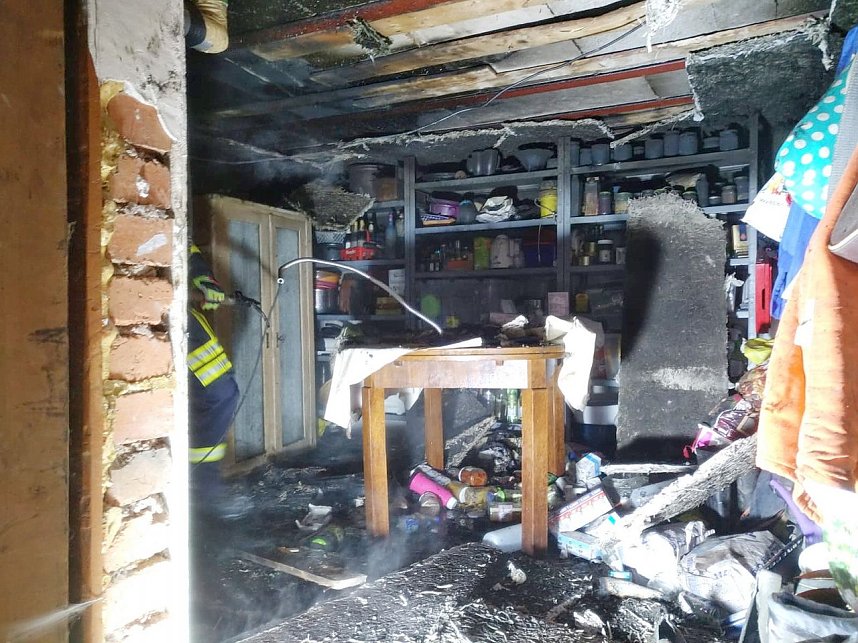 K&uuml;hlschrankbrand uns seine Folgen