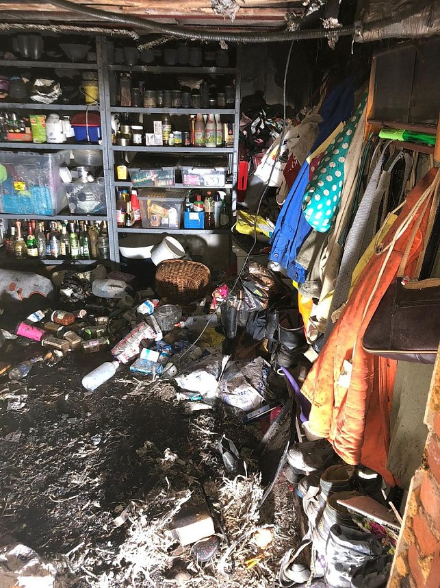 K&uuml;hlschrankbrand uns seine Folgen