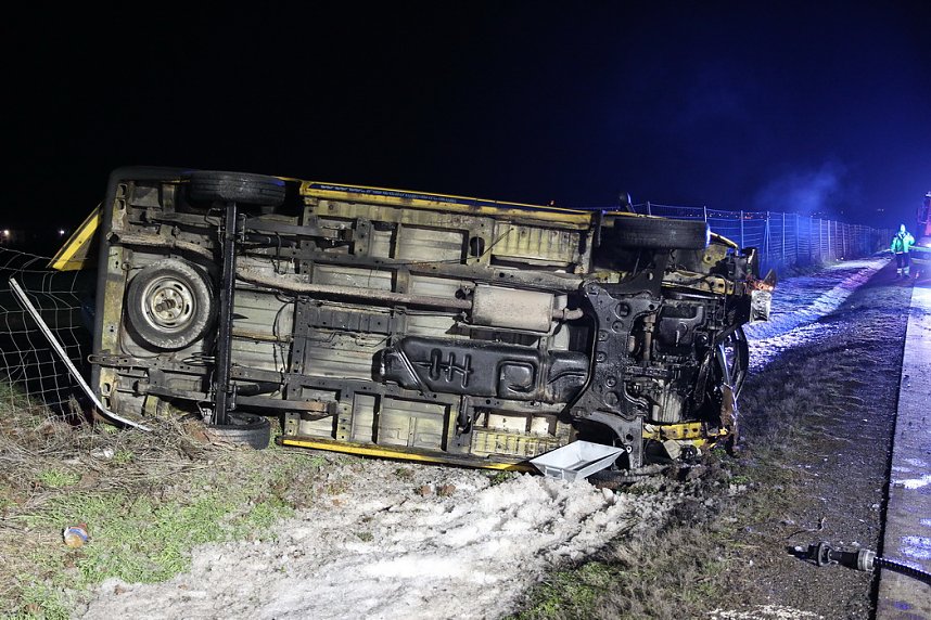 Unfall auf der Autobahn
