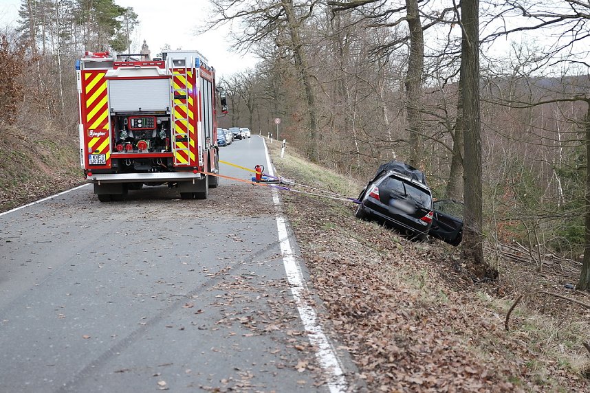 Schwerer Unfall am Kyffh&auml;userdenkmal