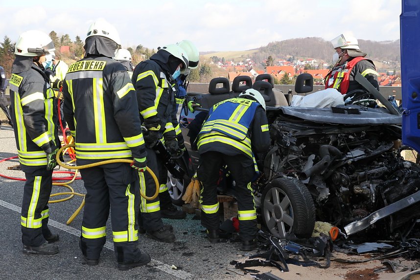 Unfall Beie Leinefelde