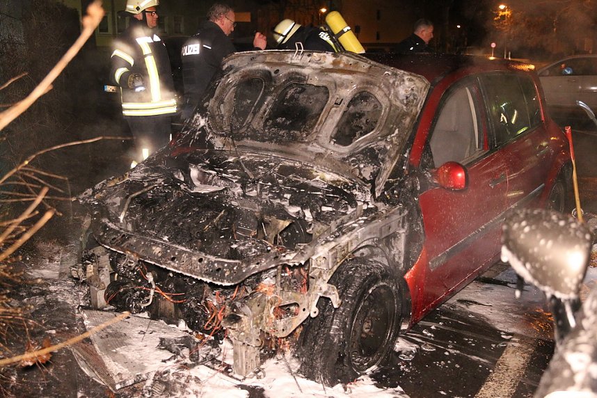 Brandstiftung in Sondershausen