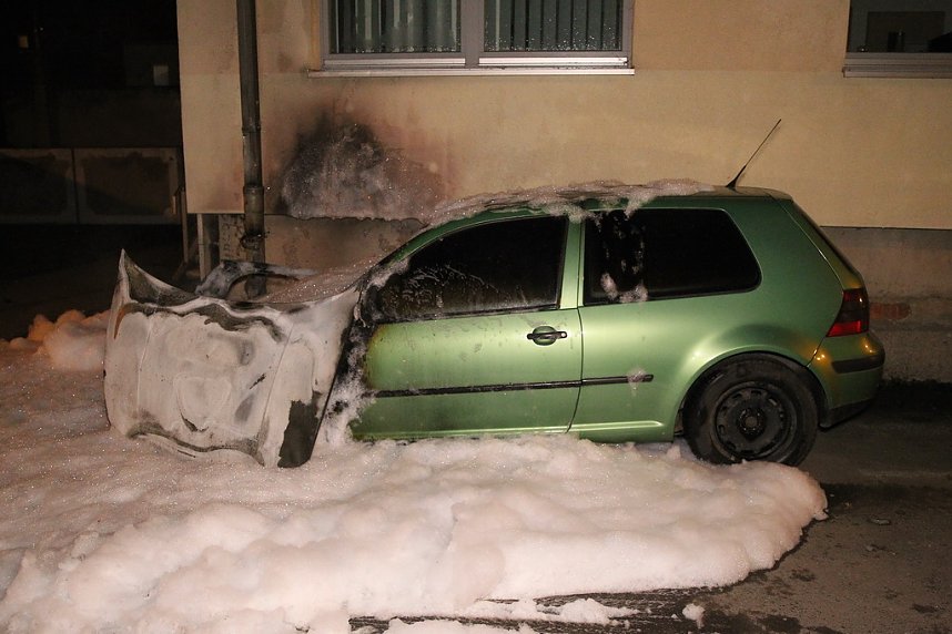 Brandstiftung in Sondershausen