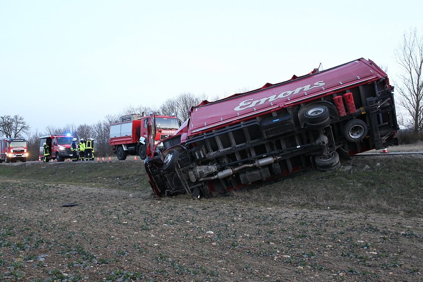 Zwei Unf&auml;lle auf der B4