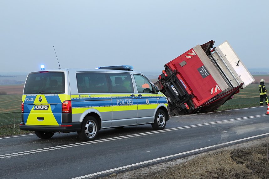 Zwei Unf&auml;lle auf der B4