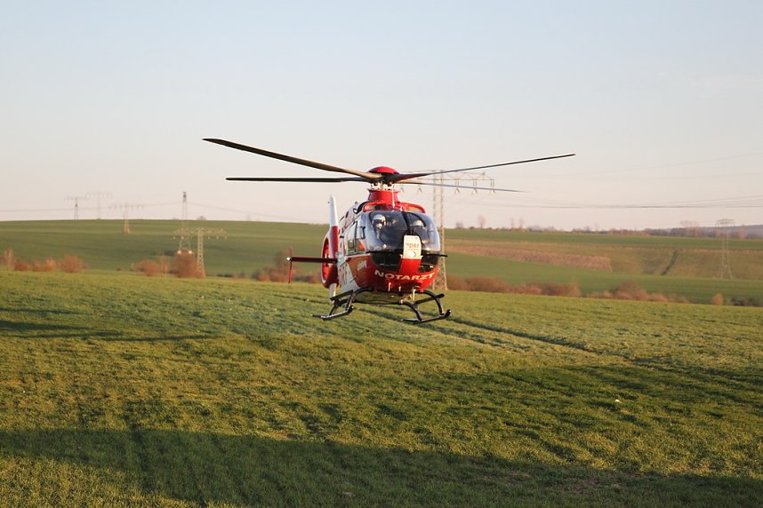 Unfall auf den Hainer Bergen