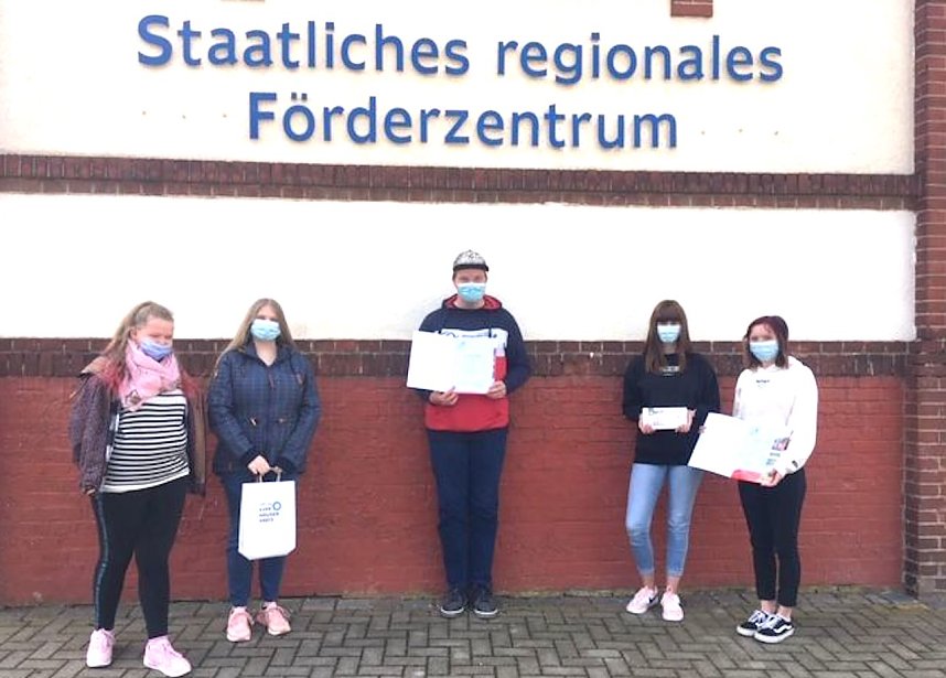 F&ouml;rderzentrum Artern, M.-R. Lux, V. Hafermann, L. M&uuml;ller, S. Wicht, J. Lauge