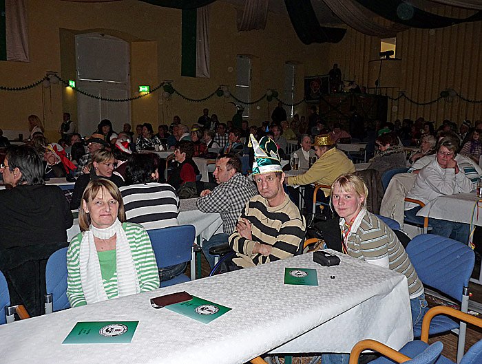 Rentnerfasching bei Gr&uuml;n-Wei&szlig;