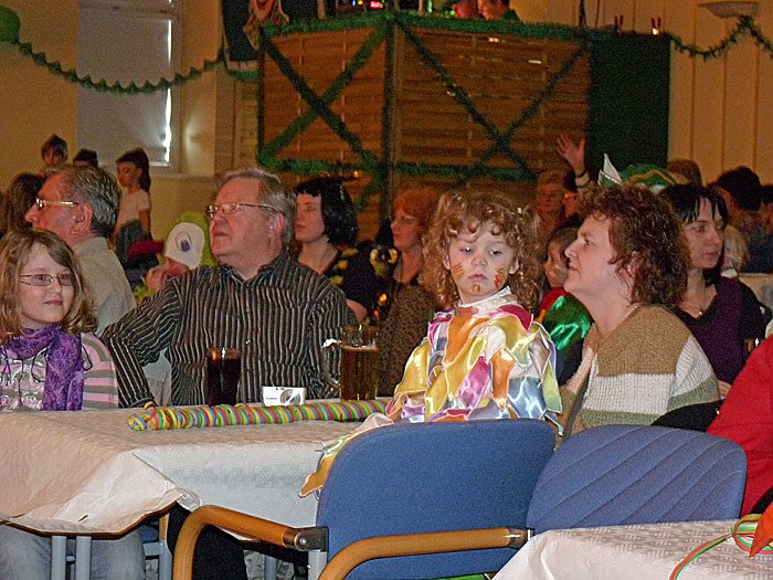 Rentnerfasching bei Gr&uuml;n-Wei&szlig;