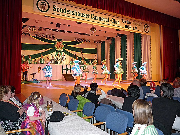 Rentnerfasching bei Gr&uuml;n-Wei&szlig;