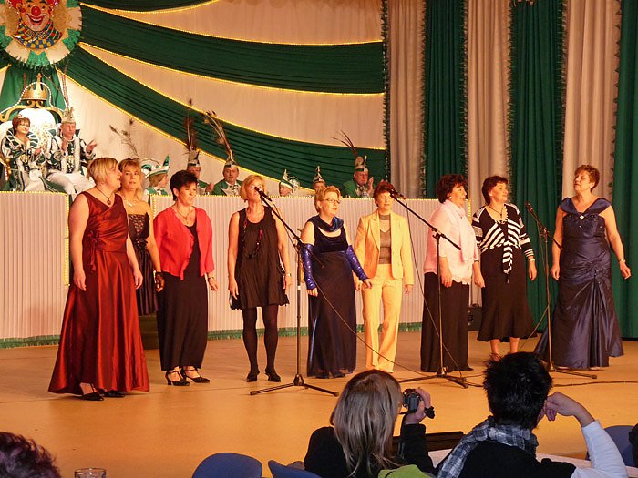 Rentnerfasching bei Gr&uuml;n-Wei&szlig;