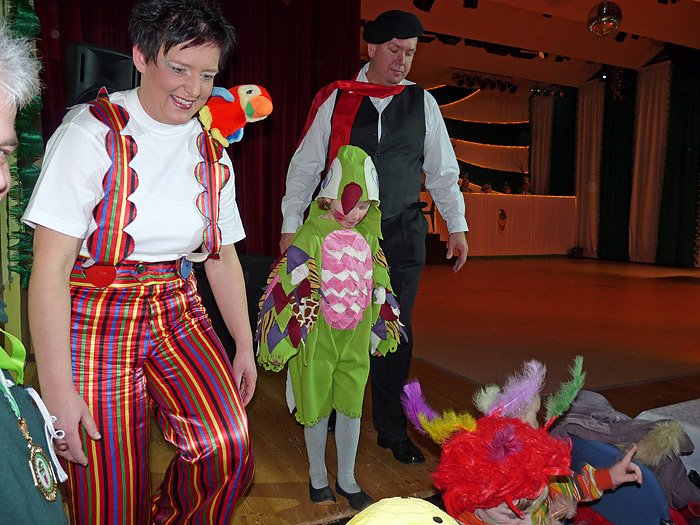 Rentnerfasching bei Gr&uuml;n-Wei&szlig;