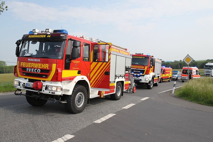Unfall bei Steinbr&uuml;cken