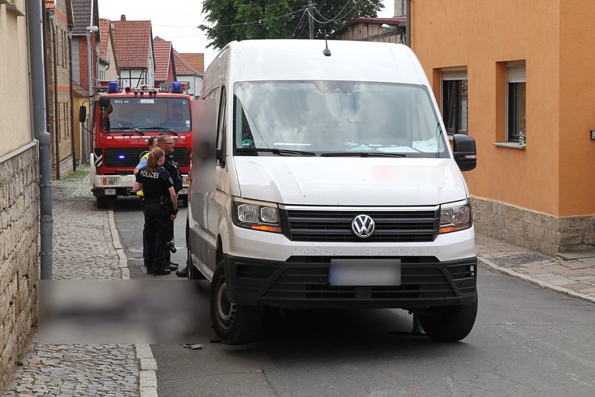 Unfall in Kirchengel