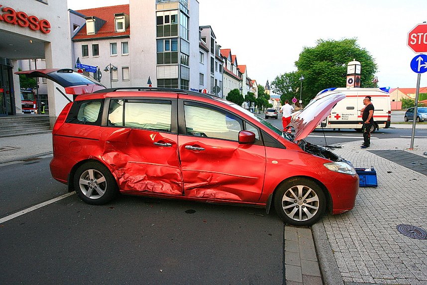 Unfall in Sondershausen