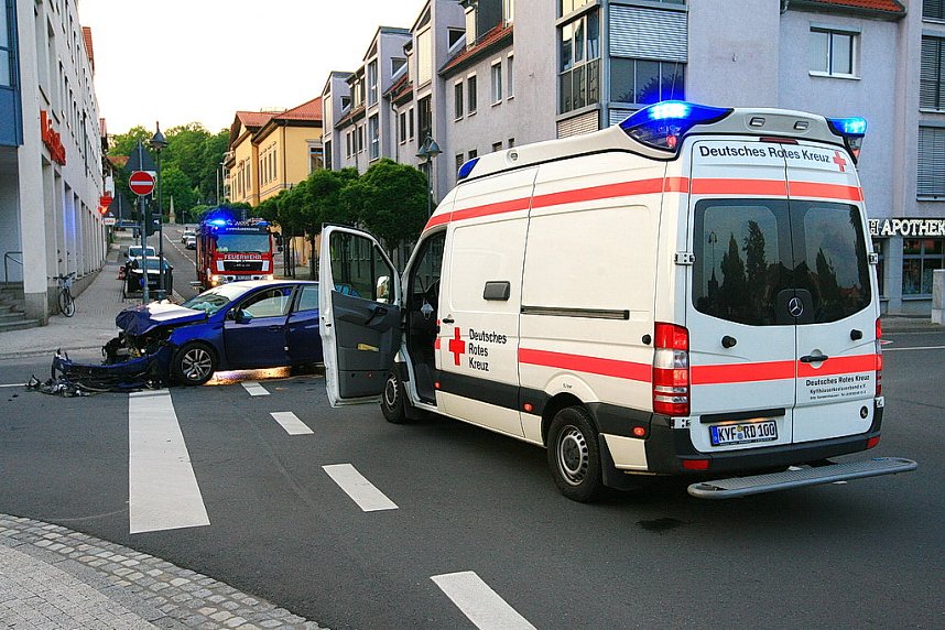 Unfall in Sondershausen
