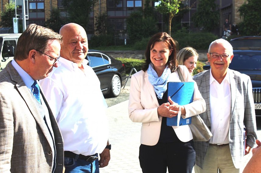 Besuch von Ministerpr&auml;sident Ramelow im DRK Kyffh&auml;userkreisverband in Sondershausen