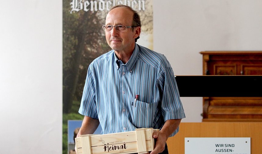 Ausscheidendes Vorstandsmitglied Dieter Bickrodt