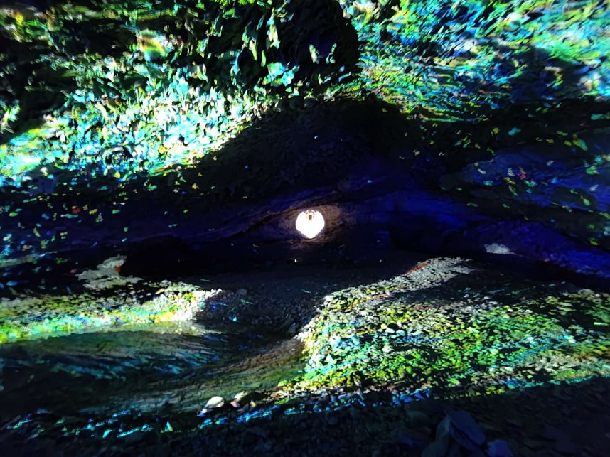 World of Lights in der Barbarossah&ouml;hle