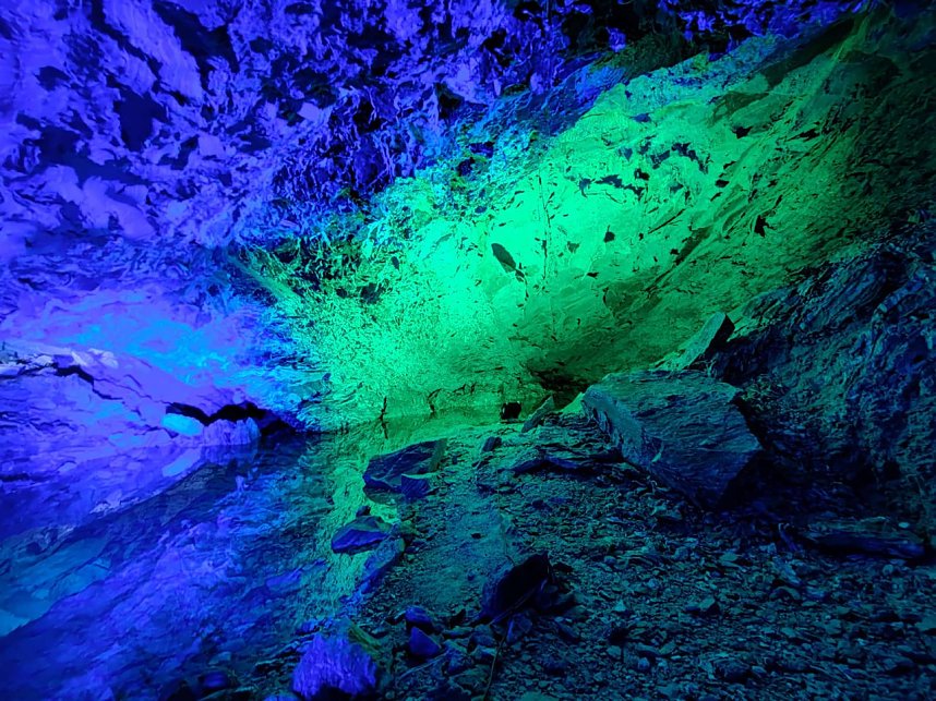 World of Lights in der Barbarossah&ouml;hle