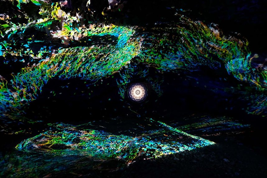 World of Lights in der Barbarossah&ouml;hle