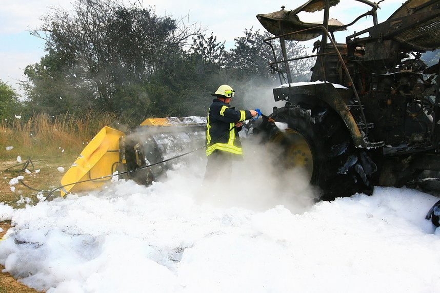 Hoher Sachschaden nach Brand an Gro&szlig;h&auml;cksler