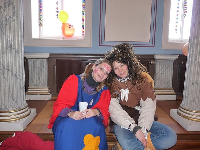 Erst&uuml;rmung Rathaus