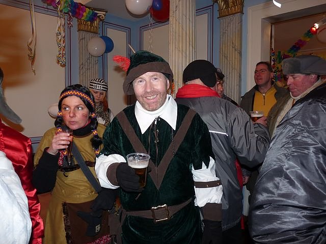 Erst&uuml;rmung Rathaus