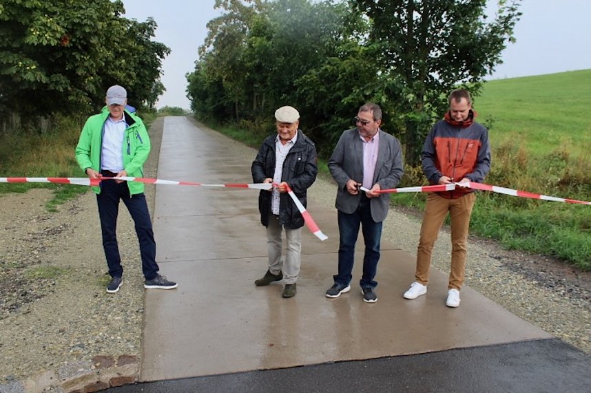 Fertigstellung des Radwegs von Auleben nach Badra