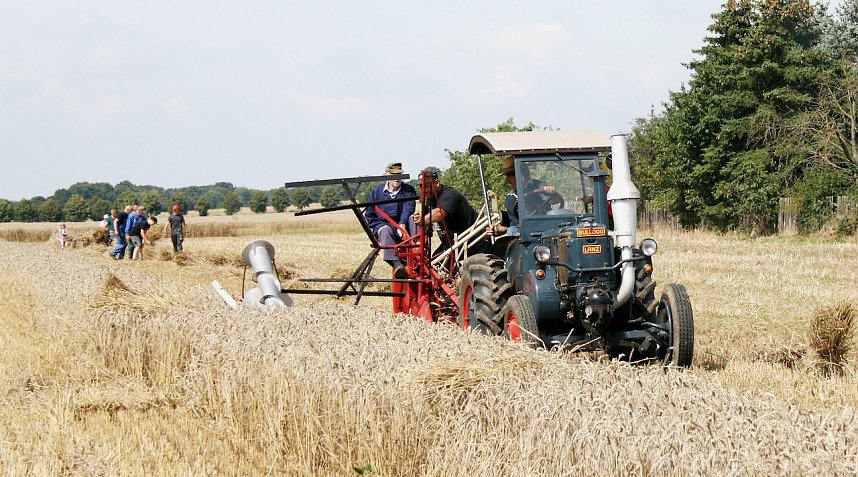Historische Technik im Einsatz